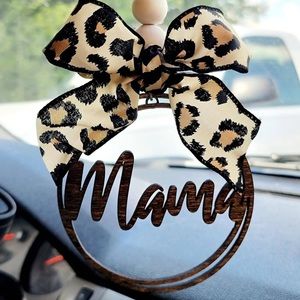 Mama Car Charm Rear View Mirror